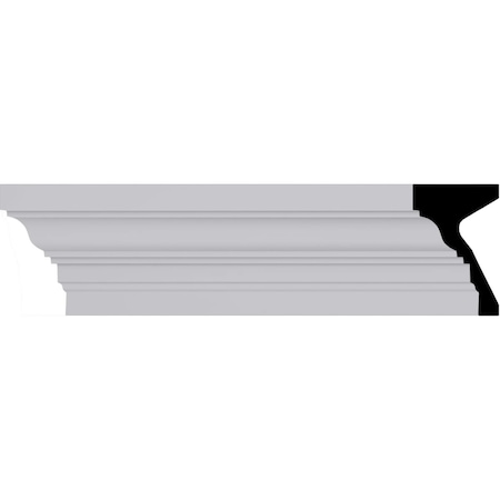 Ekena Millwork Moulding, Polyurethane, 94-1/2 in L, 7-7/8 in H MLD08X05ST